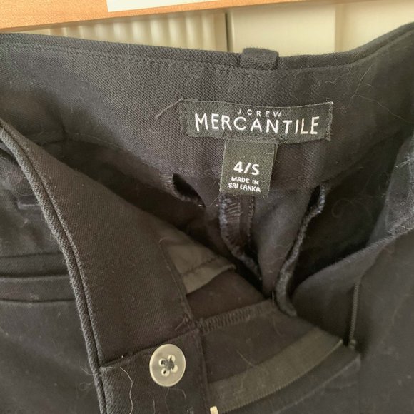 JCrew Size 4s Black Pants - Picture 4 of 4